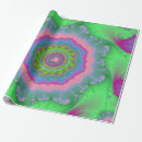 Search for fractals wrapping paper Rainbow