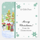 Search for winter penguin stickers Snowflakes