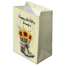 Search for sunflower gift bags Boho