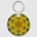 Search for flower pattern rounded key rings Vintage