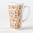 Search for autumn pumpkin pattern mugs Fall