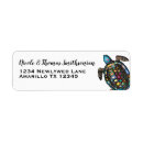 Search for seaside return address labels Tropical
