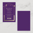 Search for purple and gold business cards Customer
