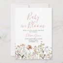 Search for flower garden baby shower invitations Summer
