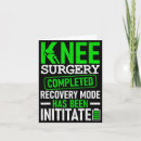 Search for knee surgery cards Colorful