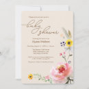 Search for boho chic invitations Baby in bloom