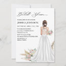 Search for boho chic bridal shower invitations Pampas grass