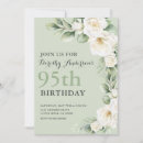 Search for 95 birthday invitations Typography