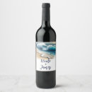 Search for beach wedding wine labels Summer