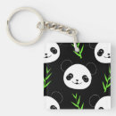 Search for panda bear square key rings Cute animal
