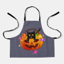 Search for kids party aprons Pumpkin