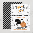 Search for trick or treating invitations Cat