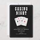 Search for casino seasonal invitations Poker