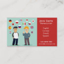 Search for language interpreter business cards Translation