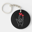 Search for sign language key rings Disability awareness