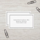 Search for owner business cards Simple