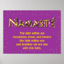 Search for respects posters Namaste