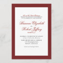 Search for burgundy border invitations Classic