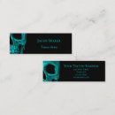 Search for macabre business cards Skull