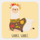 Search for funny turkey stickers Gobble