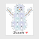 Search for snowman design stickers Snowflake