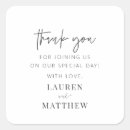 Search for welcome to the wedding stickers Black and white