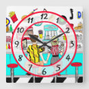 Search for diner clocks Nostalgic