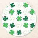 Search for shamrock coasters Green