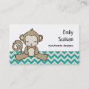 Search for monkey business cards Whimsical