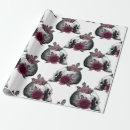 Search for gothic wrapping paper Black