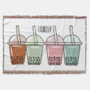 Search for bubble tea blankets Boba