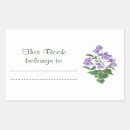 Search for adhesive bookplates Flowers