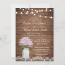 Search for lilac lace wedding invitations Wood