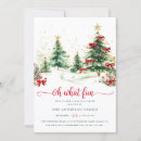 Search for red and gold party invitations Watercolor