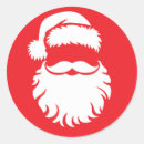 Search for santa claus face stickers Winter