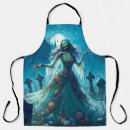 Search for zombies aprons Halloween