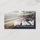 Search for music studio business cards Technology