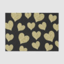 Search for gold heart tissue paper Hearts