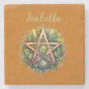 Search for paganism coasters Pentagram