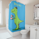 Search for dinosaur shower curtains Cartoon