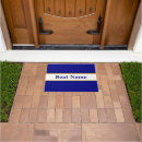 Search for navy and gold doormats Nautical