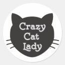 Search for crazy lady stickers Cats