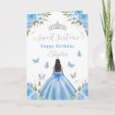 Search for blue sweet 16 cards Watercolor