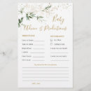 Search for predict cards Baby shower