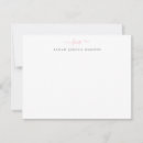 Search for blush pink note cards Script