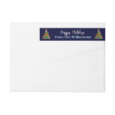 Search for blue tree return address labels Stylish