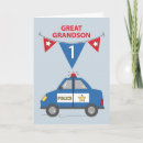Search for grandson 1st birthday cards Red