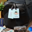 Search for palm tree luggage tags Retro