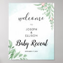 Search for gender reveal welcome signs Greenery