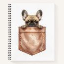 Search for french bulldog notebooks Back to school
